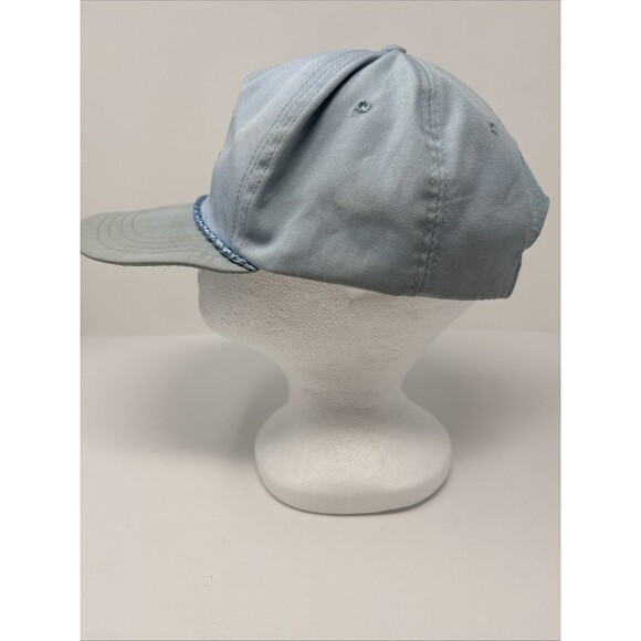 Vintage Redstone Arsenal Huntsville AL Trucker Style Hat Cap Rope Light Blue - Picture 5 of 11